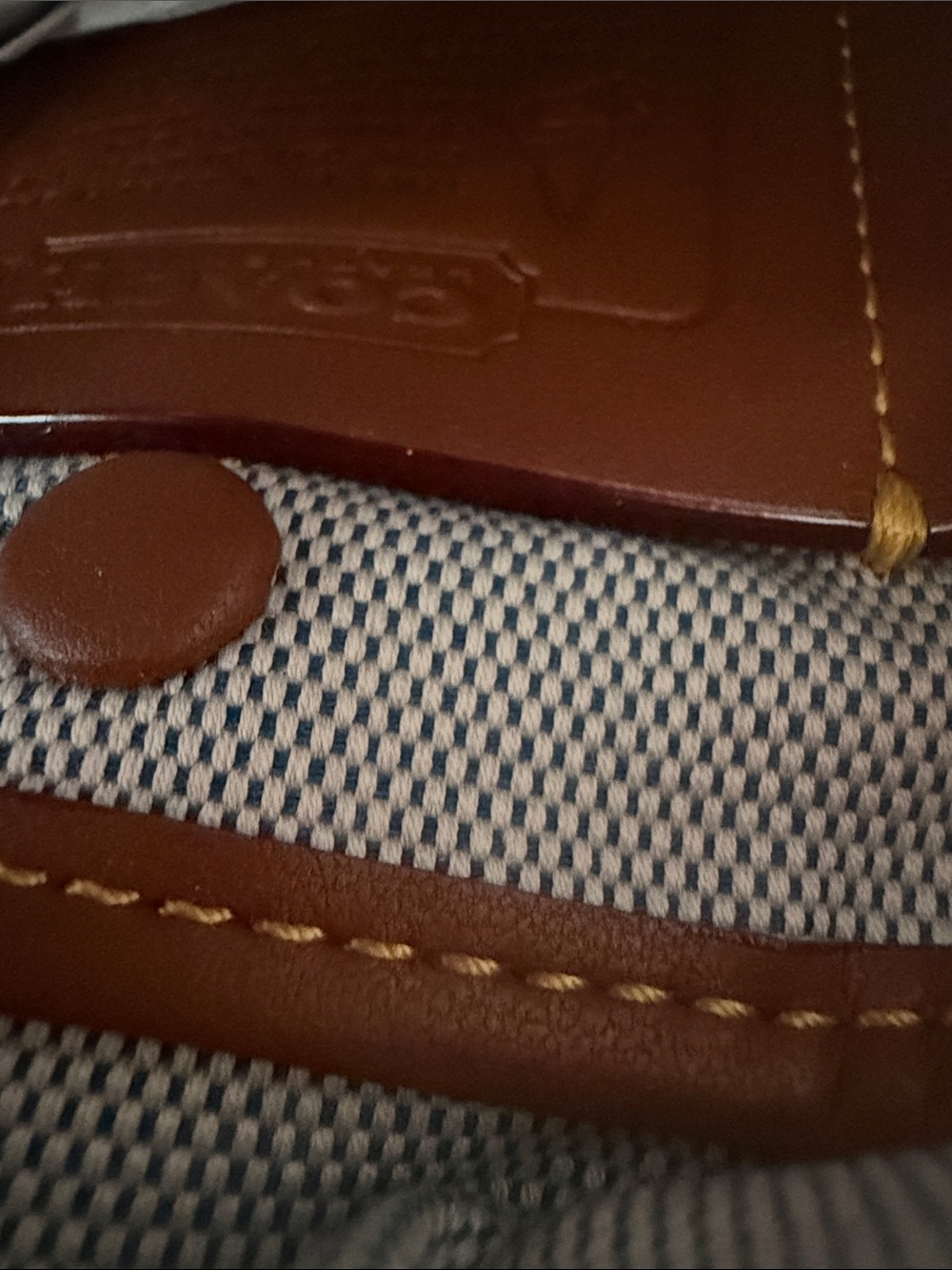 Coach Bluejay Turnlock Haversack Bag 27 - Picture 8 of 14